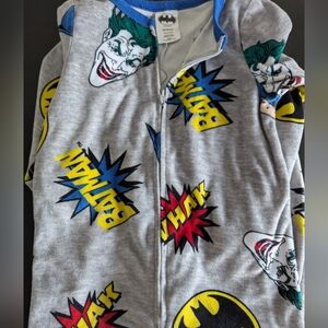 Batman Blue and Gray Graphic Apparel
